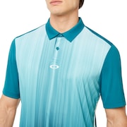 Infinity Line Golf Polo Short Sleeve - Petrol