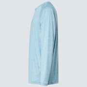 O Fit Rc LS Tee - Stonewash Blue Heather