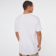 Camo Float Ellipse Tee - White