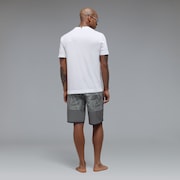 Hibiscus Camo Tee - White