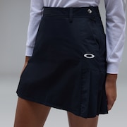 Elevate O-Blades Pleats Skirt - Pitch Black