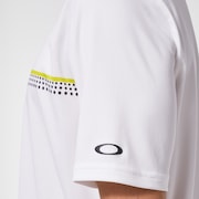Oakley Hexsplit Stripe RC Polo - White