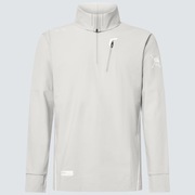 Skull Synchronism Aloft Mock Neck - Grey Slate