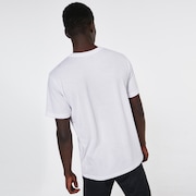 Enhance QD SS Tee Sci O Bark 11.0 - White