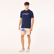 Canary Palms Rc 18" Beachshort - Palms Clouds Orange