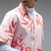 Hibiscus Breeze Shirt - Aop Hibiscus Pink/Orange