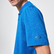 Oakley Jacquard Stripe Polo - Ozone