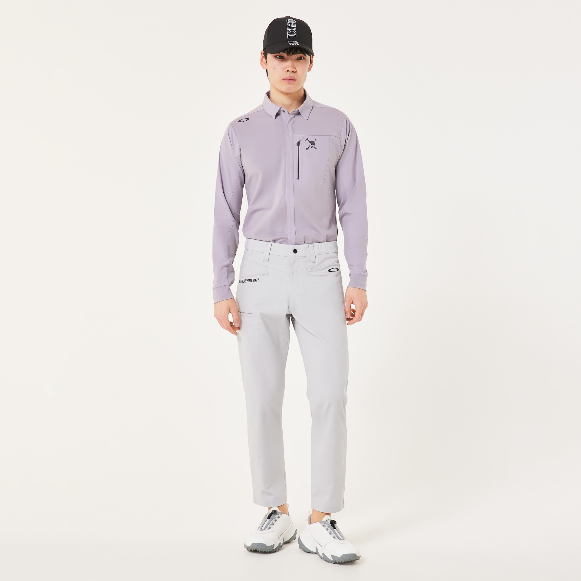 オークリー Skull Ideally Hybrid LS Shirt Amethyst | オークリー公式