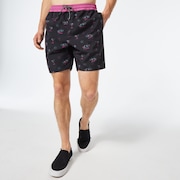 Tropics B1B Rc 18" Beach Short - Tonal Black