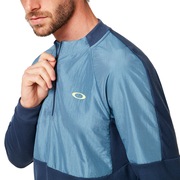 Bimaterial Fleece - Foggy Blue