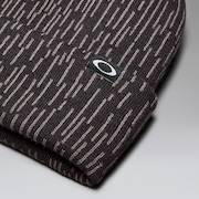 Fleece-Lined Graphic Beanie​ - Rain Camo Black