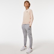 （子供用）Enhance  Fleece Crew Ytr 2.7 - Pink Dust