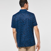 Oakley Freestyle Print Rc Polo - Poseidon