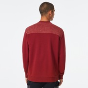 Soft Dye Crew Sweatshirt - Iron Red