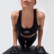 Ellipse Racerback Sports Bra - Blackout