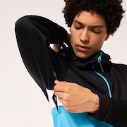 Tnp Nose Grab Softshell Hoodie - Black/Bright Blue