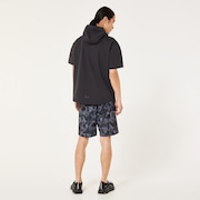 Enhance LT Fleece SS Hoody 15.0 - Black Heather