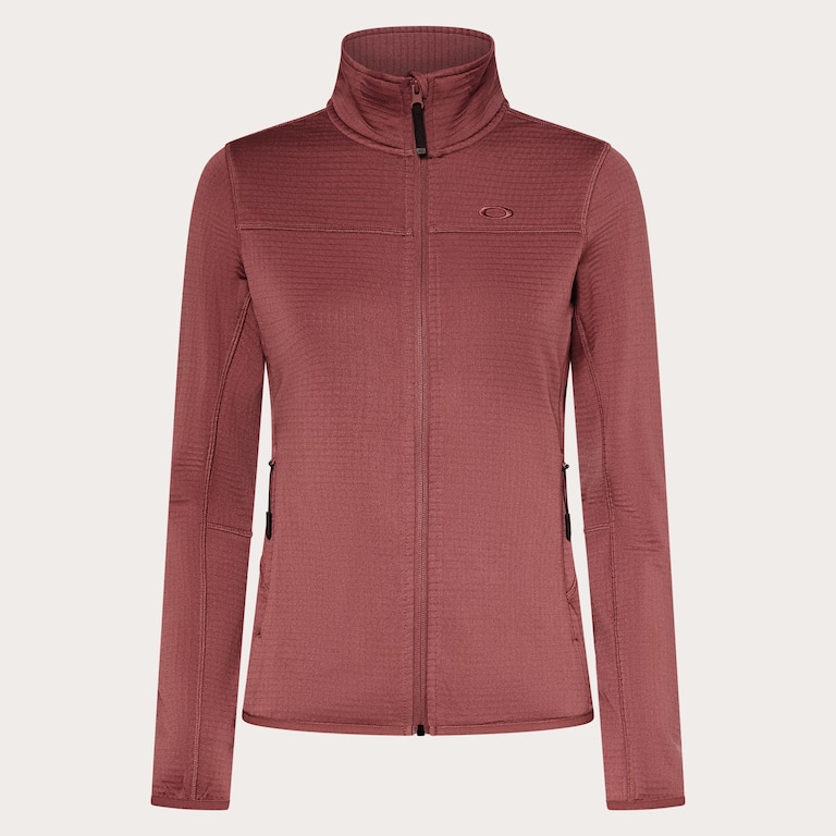 W. Canopy Full Zip Sweatshirt - Rosewood