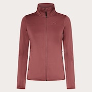 W. Canopy Full Zip Sweatshirt - Rosewood