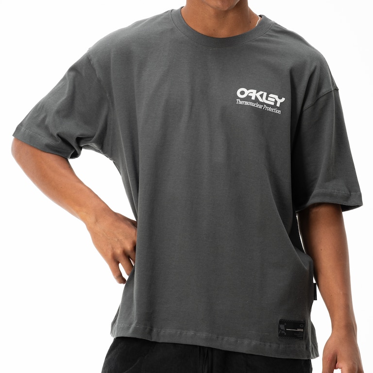 Oakley Thermonuclear Logo SS Tee - Dark Grey