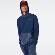 Soft Dye Po Hoodie - Poseidon