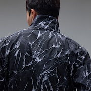 Oakley Glitch Wind Jacket - Black Print