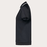 Elevate Squeeze Hem Polo - Blackout