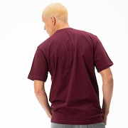 Camiseta Oakley Patch Tee Ii - Burgundy