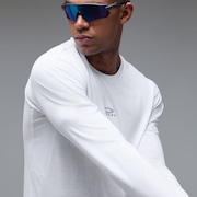 Edge Force LS Tee - White