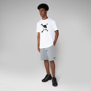 Camiseta Oakley Heritage Skull Logo - White