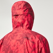 Tc Earth  Shell Jacket - Red Mountain Tie Dye Pt