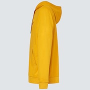 Teddy Full Zip Hoodie - Amber Yellow