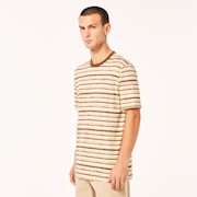 Blurrred Stripes Tee - Blurred Stripe Humus