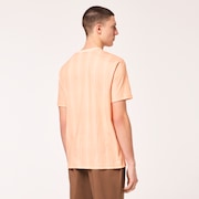 Vertical Sets Tee - Orange Zig-Zag Print