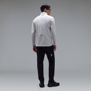 Skull Embossed LS Mock Shirt 2.0 - Nickel