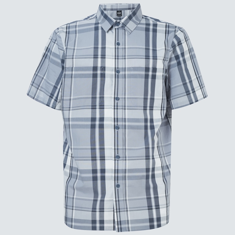 Beyond Basic Check Short Sleeve Shirt - Gray Check