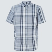 Beyond Basic Check Short Sleeve Shirt - Gray Check