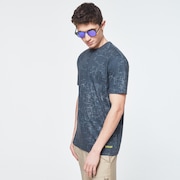 Geometric Street Short Sleeve Tee - Uniform Gray