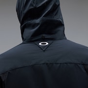 Skull O-Blades Hoodie Jacket - Pitch Black