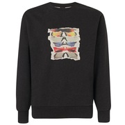 Sunglass Print Crewneck - Dark Gray Heather