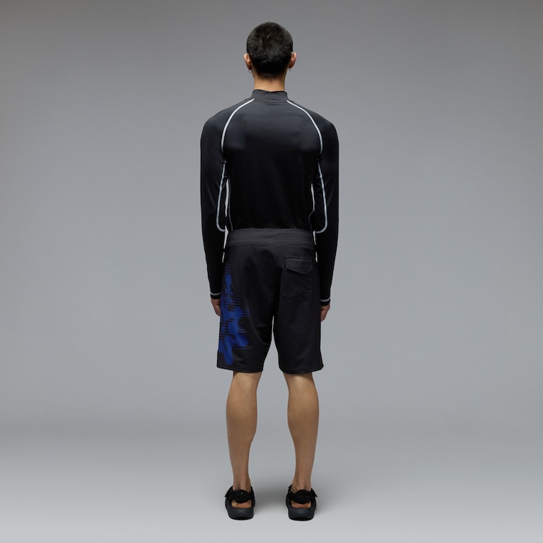 Hibiscus 20'' Boardshort - Pitch Black