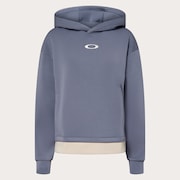 Radiant Peach Fleece Hoodie 10.0 - Blue Tar