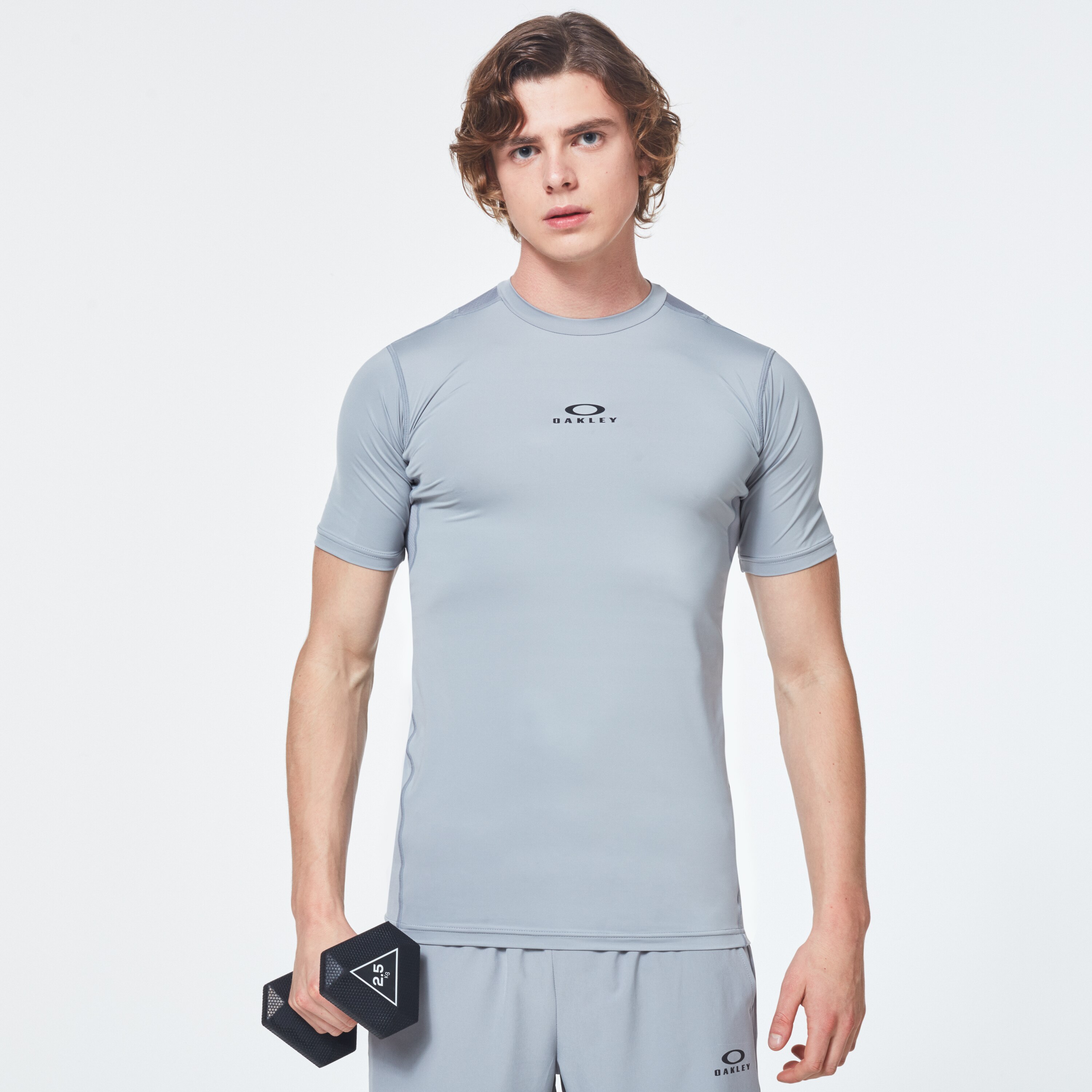 Oakley Foundation Baselayer Top in Fog Gray | Oakley® | Official