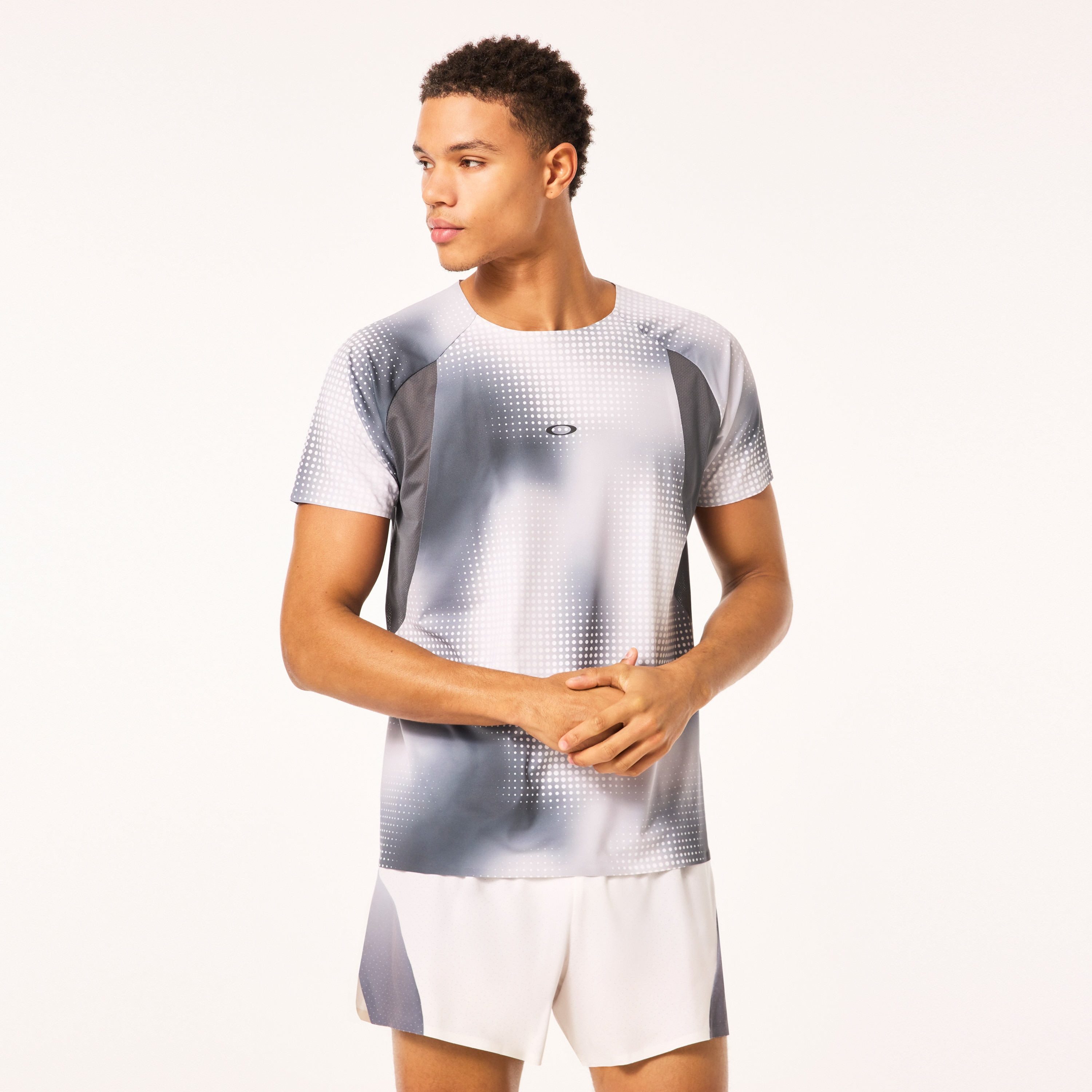 オークリー Pursuit Pro SS Tee Organic Spots Gray | オークリー公式