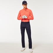 Oakley Uneven Jq Ls Shirt - Burnt Orange
