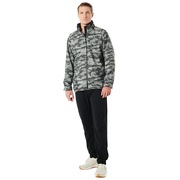 Enhance Graphic Wind Warm Jacket 8.7 - Green Print