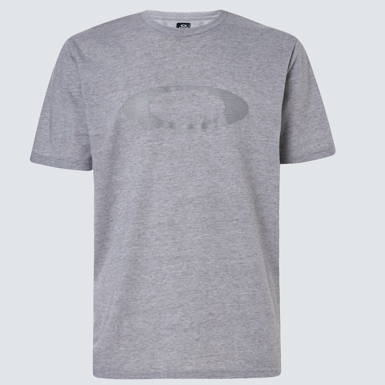 Embossed Ellipse Tee - New Granite Heather