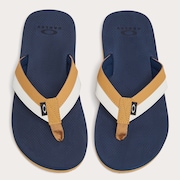 Burke Flip Flop - Team Navy/Light Curry