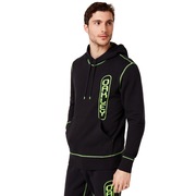 Overlock Pullover Hoodie - Blackout