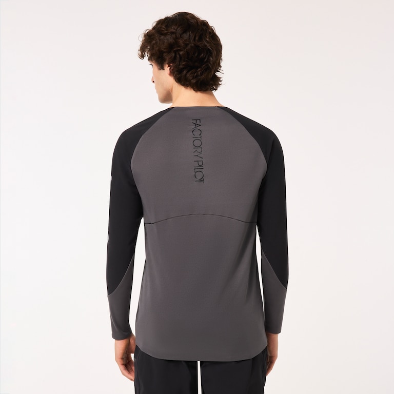 Maven Scrub LS Jersey - Black/Grey